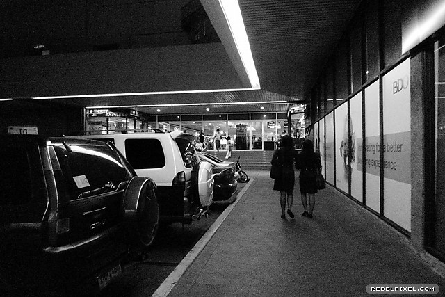 Two ladies walking away from the day’s work. Two ladies walking away from the day’s work.