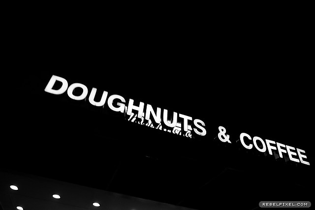Doughnuts &amp; coffee.